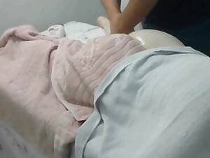 girl on cam naked massage - Hidden camera in the massage parlor shoots a naked client