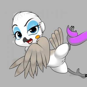 Madagascar 3 Porn - e621 ambiguous_gender avian beak biped bird blue_eyes cephalopod  digital_media_(artwork) dreamworks eva_the_owl eyeshadow feathered_wings