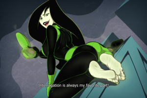 Kim Possible Feet Porn - Smug Shego (Kim Possible) by Kiryu-Sketchbook on DeviantArt