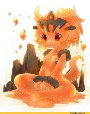 fire monster hentai - Slime Girl,Monster Girl,Monster Girls,Anime Original,AO,Anime,