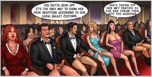 Amazing Comic - Best porn comics with horny dude jerking off in the opera