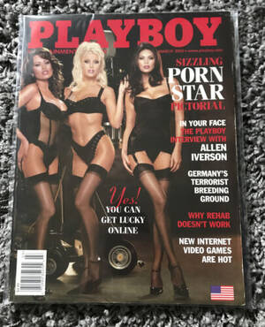 Gallery Magazine Porn 2002 - PLAYBOY Magazine - Porn Star Pictorial , Allen - MARCH 2002 - Centerfold  Intact | eBay