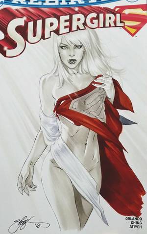 Cosmic Kitty Pryde Porn - Bas nude SuperGirl copic sketch by ebas