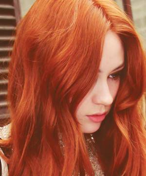 Copper Red - Karen Gillian and her hair porn.