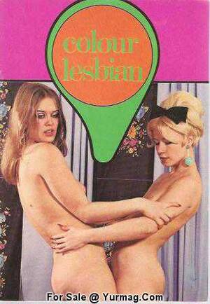 70s Porn Magazine Scans - COLOUR LESBIAN 70's Vintage Scandinavian Porn Magazine