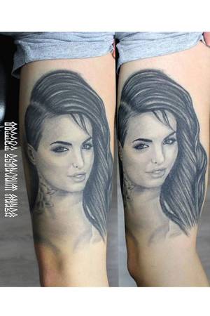 kitten black porn star tattoos - 