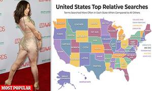 Emma Stone Femdom Porn - Pornhub reveals 2022's most popular searches | Daily Mail Online