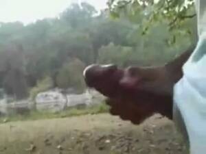 black snake interracial - Big black snake hunts in park cuckold Interracial Porn - XXX FemeFun