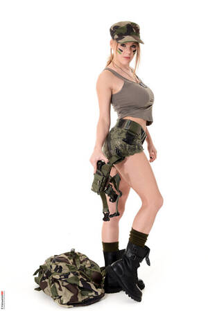 Military Costume Porn - MILITARY BABES teasing, hot females wearing army outfit -  Teen-Shaved-Blonde-Babe-Viola-Bailey-with-Big-Naturals-Wearing-Uniform-6  Porn Pic - EPORNER