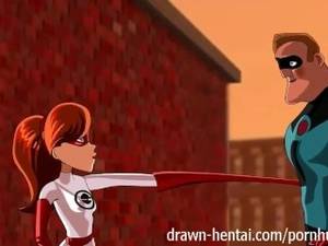 incredibles cartoon gangbang - Incredibles Hentai - First encounter