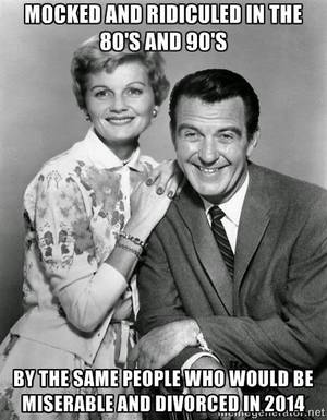 Aunt Peg Porn Barbara Billingsley - Barbara Billingsley & Hugh Beaumont as June and Ward Cleaver from the  television program \