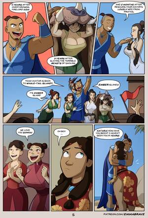 Avatar Lesbian Hentai Comics - After Avatar #4- Avatar 18 [EmmaBrave] - Porn Cartoon Comics