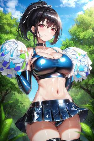 Cheerleader Anime Porn - Blue Latex Cheerleader free hentai porno, xxx comics, rule34 nude art at  HentaiLib.net