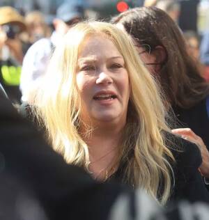 Chritine Applegate Porn.com - Christina Applegate seen for first time with walking stick after '40 pound  weight gain' - Daily Star