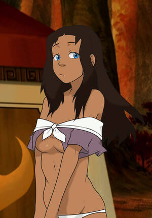Avatar The Last Airbender Panties - Rule 34 - 1girls anaxus avatar the last airbender blue eyes breasts brown  hair clothing cute dark-skinned female dark skin female only hair down  katara long hair looking at viewer mostly nude
