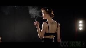 Czech Smoking - Hot czech babe Belle Claire enjoys smoking and deep anal - XXXStreams.org