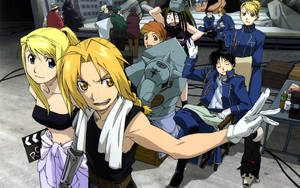 Fullmetal Alchemist Mei Porn - Fullmetal Alchemist Alphonse Elric Edward Elric Roy Mustang Winry Rockbell  Riza Hawkeye behind the seines