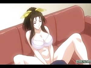 free hentai mom - Busty Japanese hentai mommy showing her wetpussy