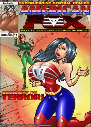 3d Superheroine Comic Porn Lesbian - American Fox- Spotlight on Terror | Porn Comics