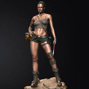 Angelina Jolie Tomb Raider - Lara Croft - Angelina Jolie â€“ VXLabs Art