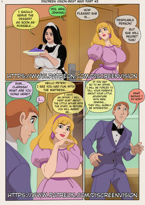 Maid Comic Pregnancy - Best Maid 3 [Discreen Vision/Inusen] - Porn Cartoon Comics