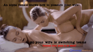 Alpha Female Captions Porn - Alpha Female Claiming Wife Gif #13525 | BDSM Gifer