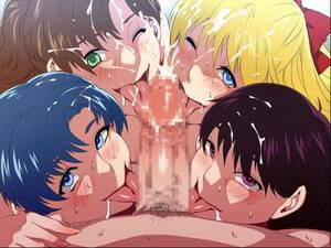group hentai blow job - Pov Group Blowjob | Sailor Scouts Hentai Pics | Luscious Hentai Manga & Porn