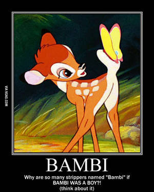 bambi cartoon porn - Stripper Bambi