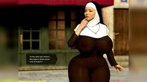 huge tits toon nun - The LilyÂ´s Diary - The first day as a nun - XNXX.COM