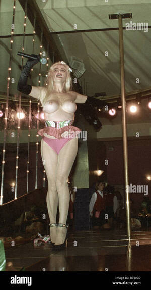 Italian Porn Ilona Staller - Porno star Cicciolina Ilona Staller former member of Italian Parliament  performs at Moscow based Up And Down club Stock Photo - Alamy