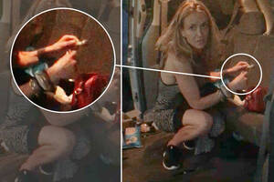 Meth Chick Porn - VIDEO: Charlie Sheen's ex Brooke Mueller seen preparing to smoke crystal  meth