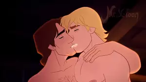 Frozen Christoff Gay Porn - Chanclas a pelo de Flynn y Kristoff con final de sorpresa | xHamster