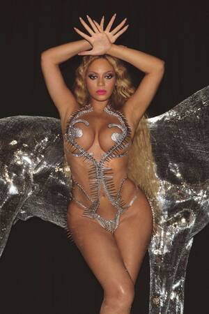 beyonce upskirt pussy panties - BeyoncÃ¨'s Naked 'Renaissance' Armour Came With An Instruction Manual |  British Vogue
