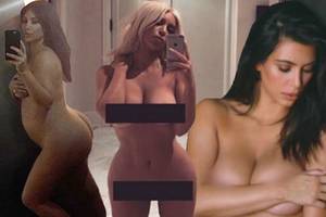 Kim Kardashian Porn Captions Mom - Nude pics of Kim Kardashian from Instagram and keeping Up With The  Kardashians