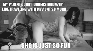 Bad Aunt Porn Captions - My Aunt is so Fun - Porn With Text