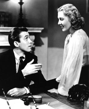 Jean Arthur Vintage Nude Porn - James Stewart and Jean Arthur
