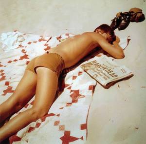 Mel Roberts Vintage Gay Porn - Mel Roberts. Rich Thomson, Carmel Beach, August 6, 1962