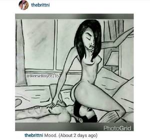 cartoon eating pussy instagram - He ate that sweet pussy or nah? - Future baby mama (Brittni Mealy) posts  Instagram meme of implying he ate the cat Thanksgiving in China!