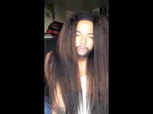 kinky brown haired - Hair Porn+Bow Down+Kinky Straight+Bleach