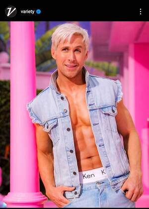 Boy Barbie Porn - First Look at Ryan Gosling as Ken for Barbie : r/Fauxmoi