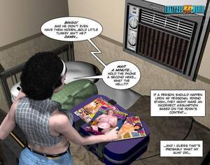 cartoon babysitter caught naked - Naked 3d guy gets caught sitting naked - Silver Cartoon - Picture 5