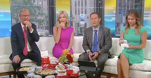 Ainsley Earhardt Porn - WATCH: Fox & Friends Celebrates Signing of New Texas Anti-LGBT Law by  Eating and Defending Chick-fil-A