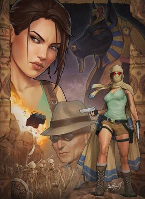 Anime Angelina Jolie Porn - Lara Croft - Angelina Jolie â€“ VXLabs Art