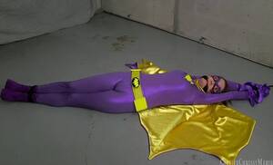 Batgirl Bondage Hogtied Porn - Superheroine Bondage, Batgirl Helplessly Stretched & Squirming at General -  Download or watch online Bondage Video | bondage-me.cc