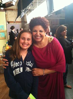 Good Luck Charlie Pregnant Porn - Patricia Belcher signing autographs.