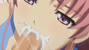 hentai cumshot swallow - Hentai cum sperm