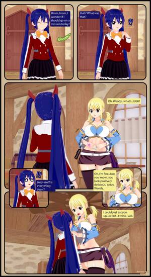 Fairy Tail Vore Porn - Petite Teenager Lucy's Vore N' Growth Spell - Fairy Tail American â€“  Hentai.bang14.com