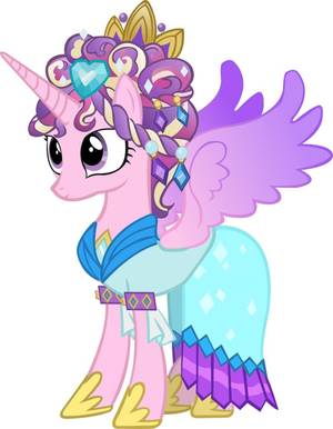 Mlp Cadence Filly Porn - Princess Cadence with ceremonial headdress