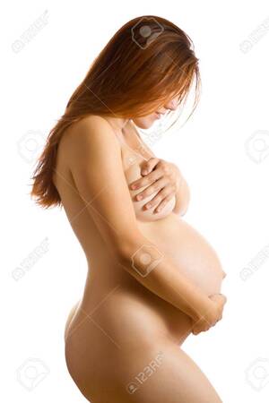 9 month pregnant wife nude - Portrait Of 9 Months Nude Pregnant Woman Over White Stock Photo, Picture  and Royalty Free Image. Image 8202293.