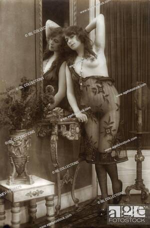 1920s French Nude Porn - French card from 1920s of a woman in an erotic pose, Stock Photo, Picture  And Rights Managed Image. Pic. MEV-10426679 | agefotostock